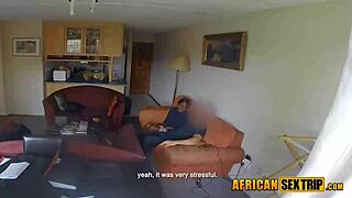 interracial encounter in reality setting