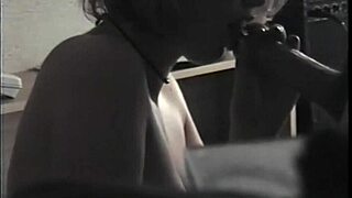 Teenage girlfriend amateur blowjob
