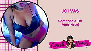 eating the hot aunt in the hidden family bathroom with guided jerk off