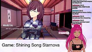 See a Vtuber playing the sixth part of the Shining route on StarNova Maria