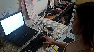 Blonde Milf Tricks Delivery Guy into Hardcore Fuck