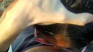 Watch The Latina Mommy Blowjob In The Park!