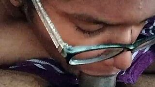 Blowjob With Glasses In Video