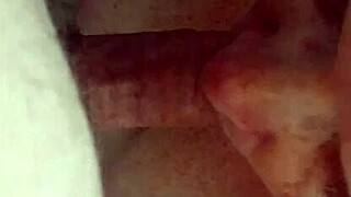 Wife passionately sucks cock with toys