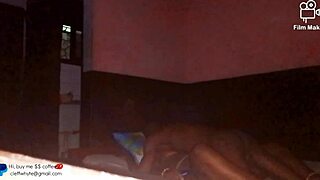 Black cock in action: Whore gets Missionary cock