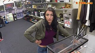 hefty milf lila lovely works that cock with her huge tits.