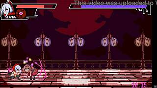 in buzama hentai, fighting a giant pervert who transforms bodies with magic for anal fun