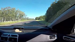 Wow, roadside fuck with Joy Cardozo!