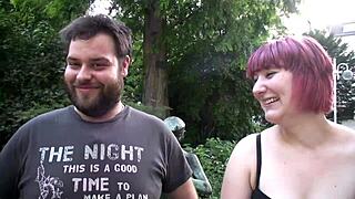 Gina, suck that cock! Stefan licks Melanie in hot casting interview.