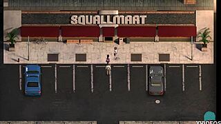 treasure of nadia episode with busty milf naomi sucking big dick in game 😏