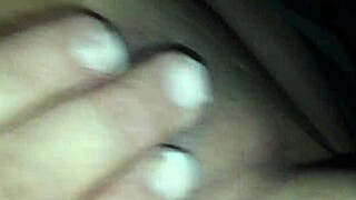 On Her Back Shaved Hairless Latina