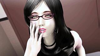 Watch a large-ass hentai scene and a cumshot bonus