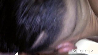 Little guy becomes a cum dump in gay gangbang?