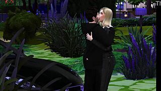 Scarlett sneaks out to fuck the gardener?