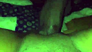 homemade bitch bent over getting ass fucked and creampied by monster cock