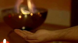 massage turns into exotic pussy fingering session