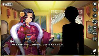 Zhou Tai in furisode erotic scene from Makoi Kishi