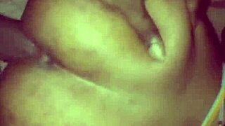 homemade bitch bent over getting ass fucked and creampied by monster cock