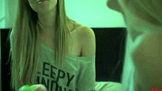 I-I can't believe I'm teasing this virgin milf with my fingers, getting her so wet for orgasm