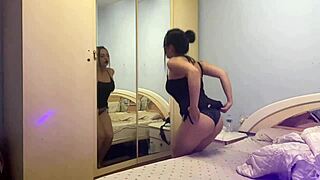 Schoolgirl escapes class to do live cam part 2.