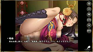 Zhou Tai in furisode erotic scene from Makoi Kishi