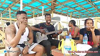 We enjoyed fun at the beach then hit that sexy ass at home