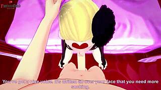 anime one punch man sexy boobs and ass in anime pov