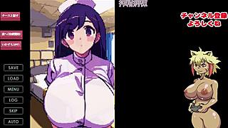 come collect big tits cg in the milking treatment room