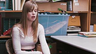 i caught teen thief dolly leigh sucking my big dick