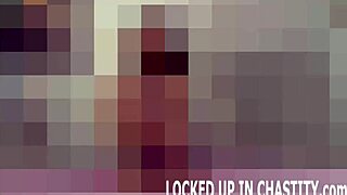 your cock is locked in my prison