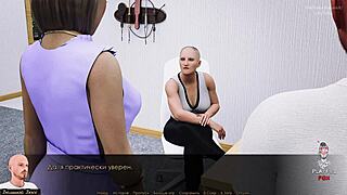 Playful Fox's Office Play: A Tribute to Blondes