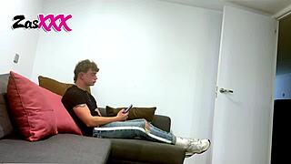 mi hermanastra teases in panties begging for hard banging