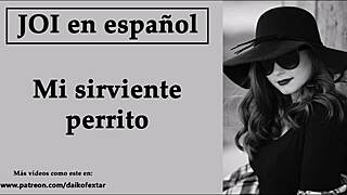 Spanish Mistress Dominates With JOI