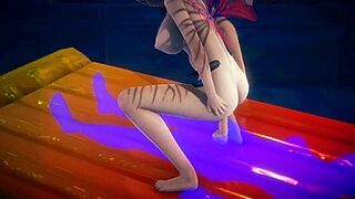 Plumeria faces intense hardcore sex in Fire Emblem hentai.