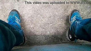 gay brazilian guy jerks off in the woods, so wild! 🔥