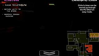 Rough pegging and thigh rubbing cumshot at Frenni's Night Club hentai game ep 5