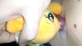 Eronekokun's story about mlp plush morning milking