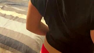 Hey, that nerdy Star Wars fan with the amazing ass sucks every drop of cum off her guy's dick after he creampies her tight pussy 😏