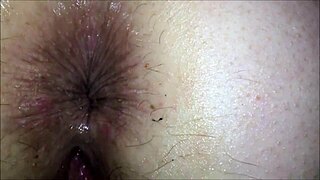 Hot Girl Stuffs Fruits Deep in Tight Asshole, Pops Them Out Wildly! 🍑
