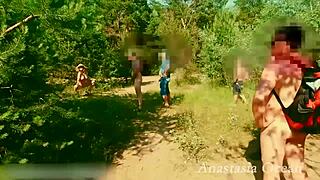 Morning try-on of hot lingerie with stockings close-up