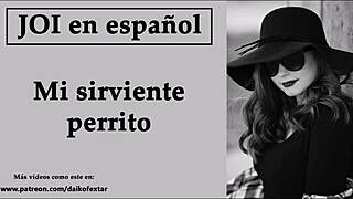 Spanish Mistress Dominates With JOI