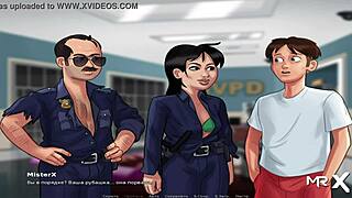 teacher gets creampied in anime scene