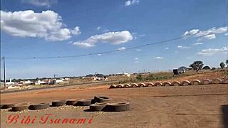 bibi tsunami topless teen big ass pussy crossdressing on roadside!