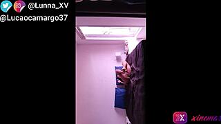 Lucão and Lunna Vaz in deepthroat homemade Brazilian reality