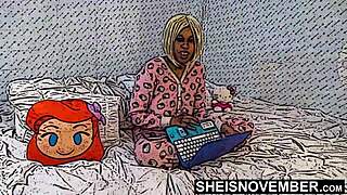 my stepdaughter gives hentai blowjob with big tits out?