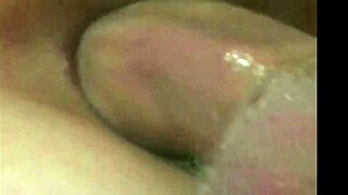 Redhead teen in glasses begs for raging cock in ass, close-up anal action