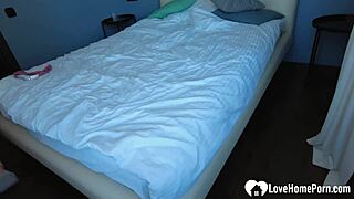 Chubby grandmother gives a blowjob and rides cock in POV