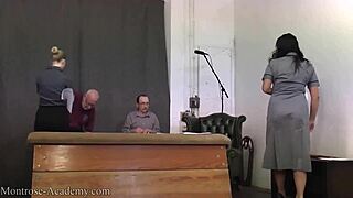 You've been bad, time for punishment spanking.