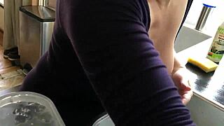 Milf flashing around the house with a wild fucking finish!