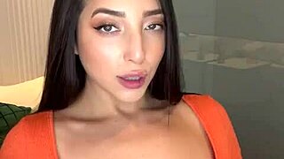 lis the naughty brazilian pornstar shows off her natural tits and pussy on webcam